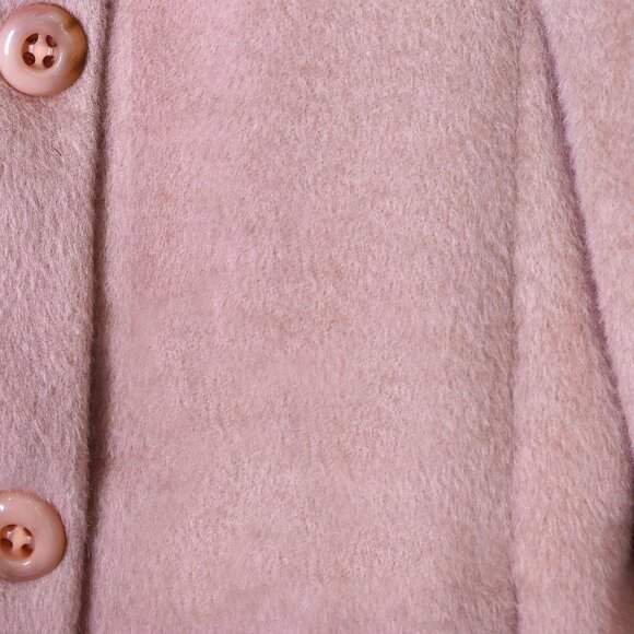 NWT Catrinet Pink Alpaca Coat - S/M - Picture 3 of 4